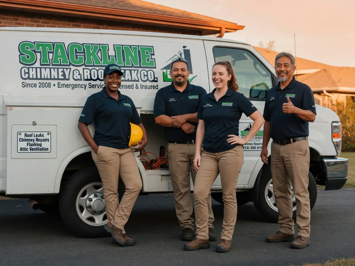 Chimney flashing repair company in Thurmond, NC